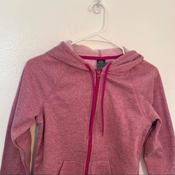 C9 Training Hoodie Full Zip Magenta Heather - Picture 3 of 9